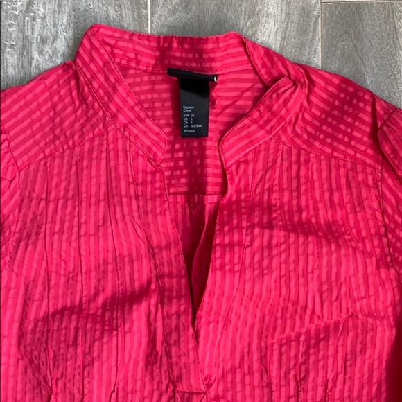 Women’s H&M red stripe tunic - Picture 2 of 5